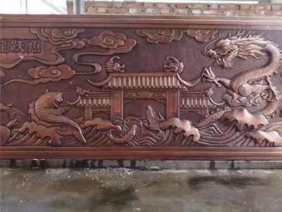 大型浮雕纯铸铜 供应定做手工景观 家装建材图2
