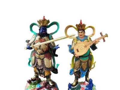 祭祀宗教用品 月宫天子 日宫天子 四大 树脂玻璃钢材质图2