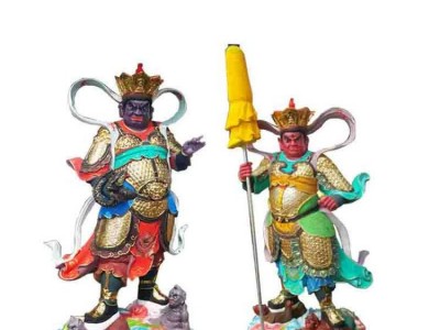 祭祀宗教用品 月宫天子 日宫天子 四大 树脂玻璃钢材质图3